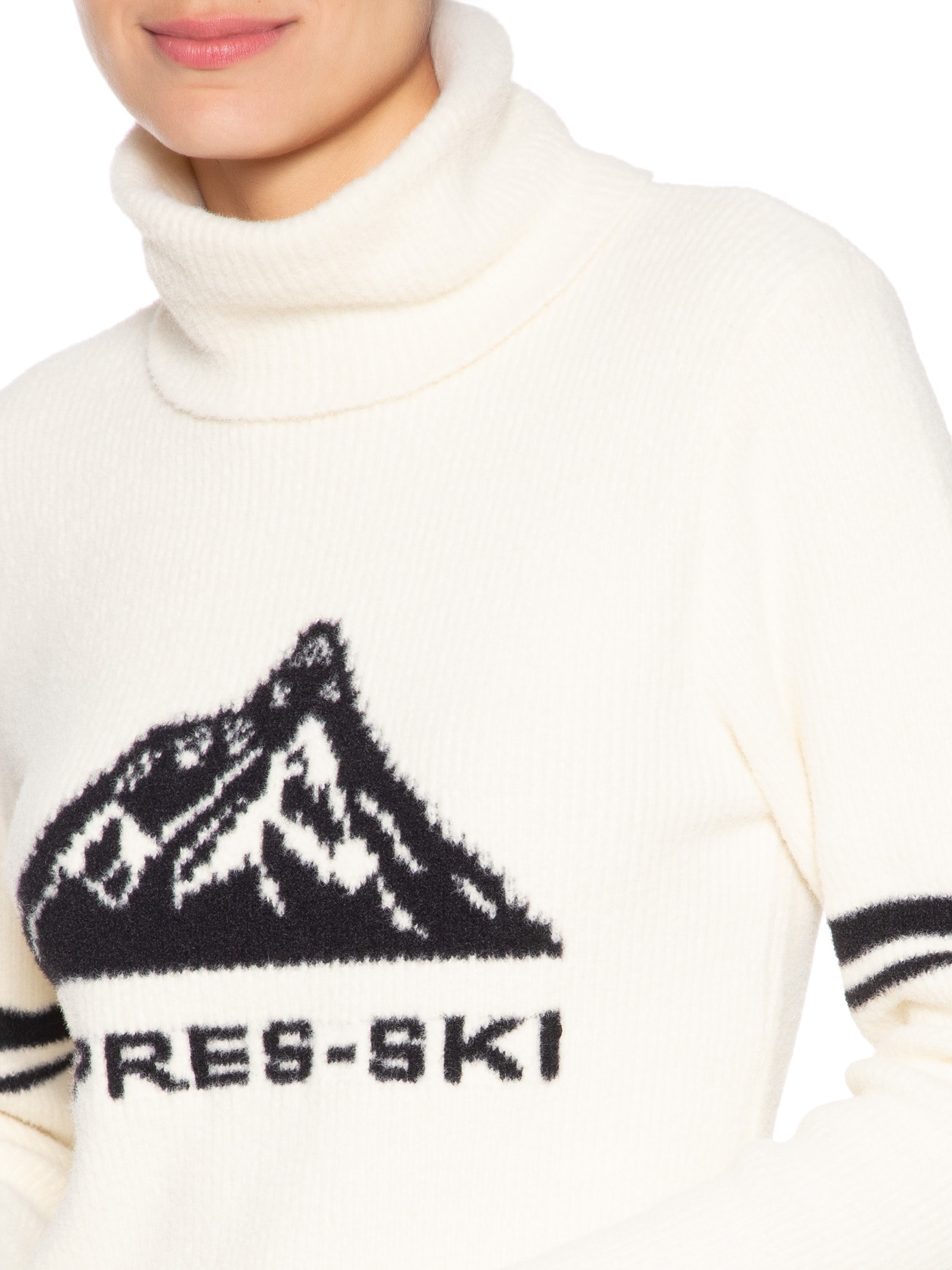 Blusa Feminina Tricot Off White Anselmi