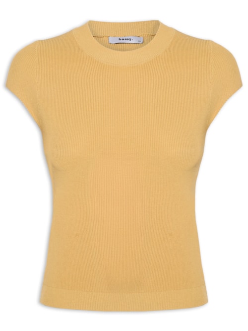 Blusa Feminina Tricot Oversized – Bege