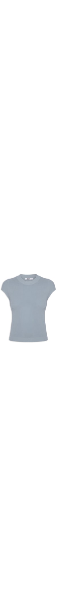 Blusa Feminina Tricot Oversized - Cinza