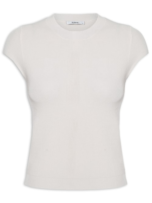 Blusa Feminina Tricot Oversized – Cinza