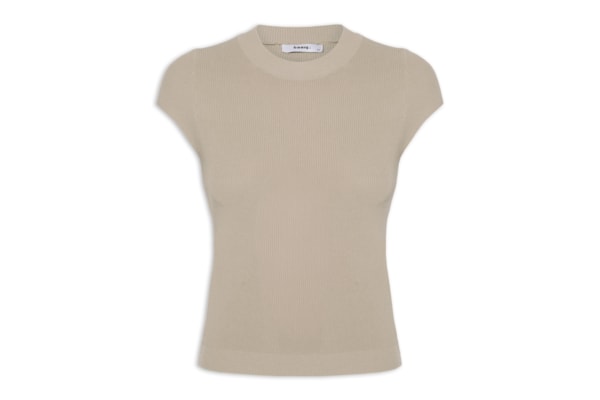 Blusa Feminina Tricot Oversized - Marrom