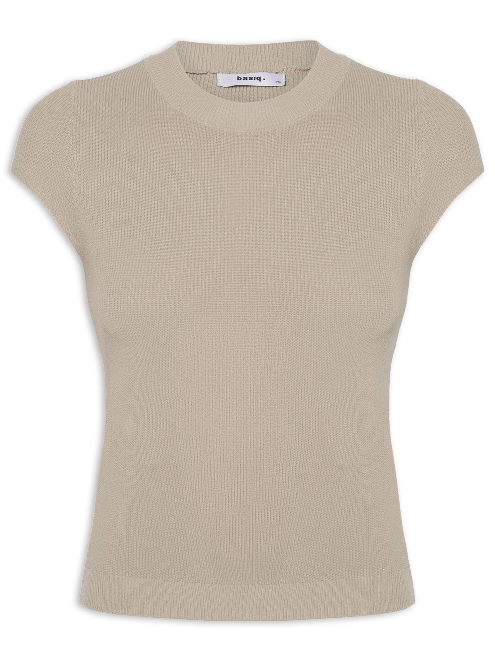 Blusa Feminina Tricot Oversized Marrom Basiq