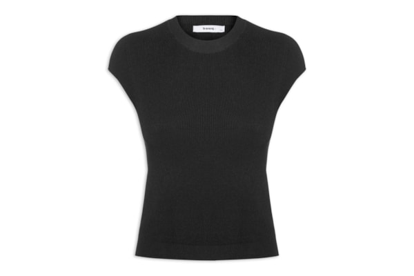 Blusa Feminina Tricot Oversized - Preto