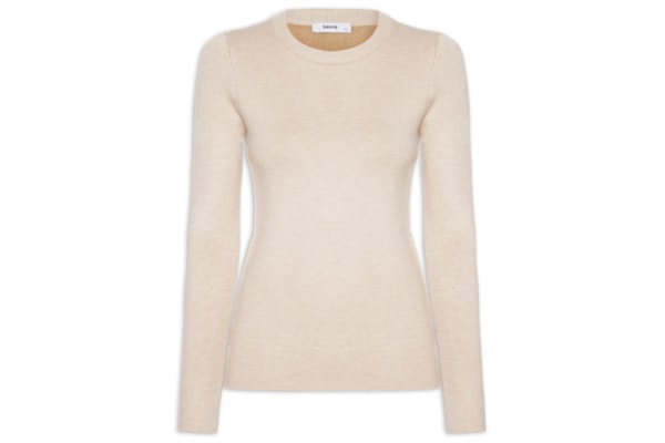 Blusa Feminina Tricot Peluciado – Bege