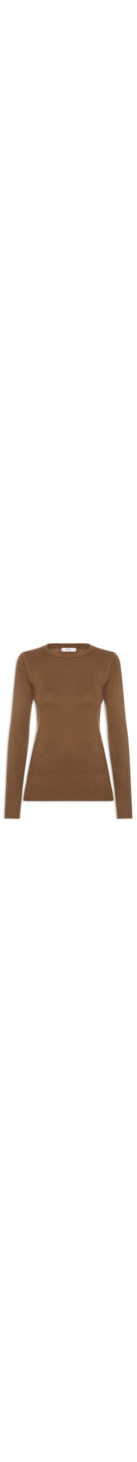 Blusa Feminina Tricot Peluciado – Marrom