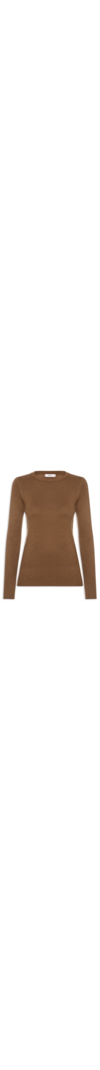 Blusa Feminina Tricot Peluciado – Marrom