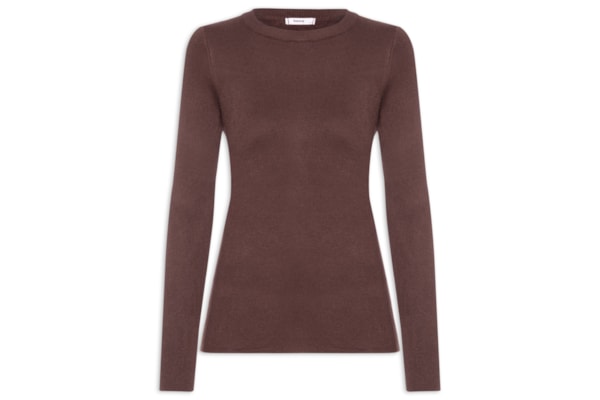 Blusa Feminina Tricot Peluciado – Marrom