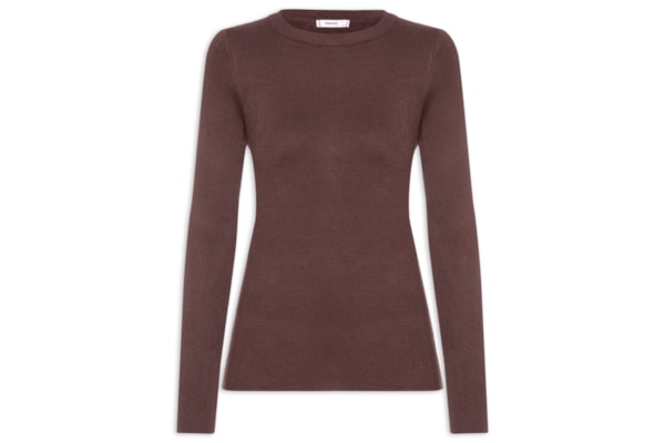 Blusa Feminina Tricot Peluciado – Marrom