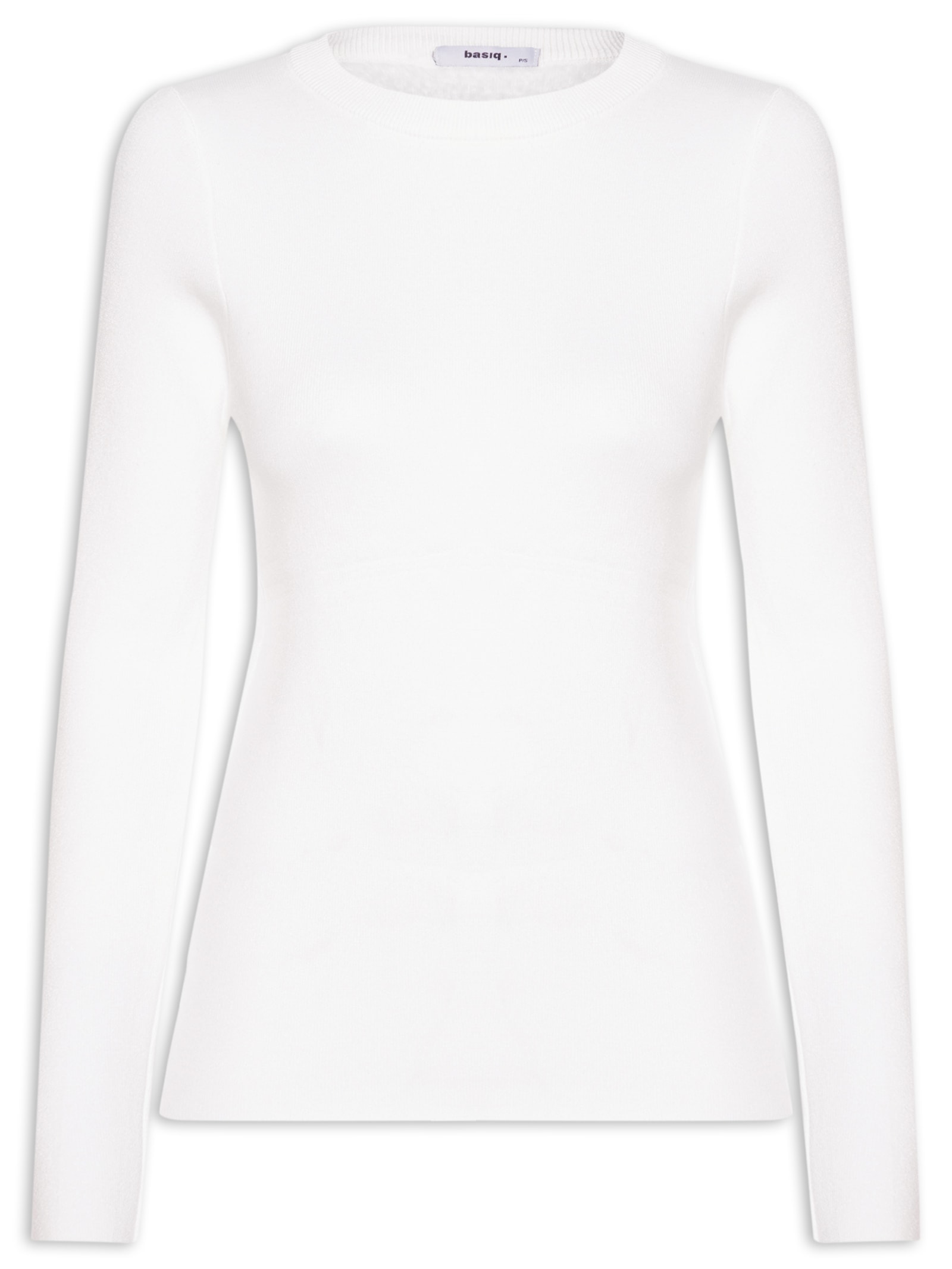 Blusa Feminina Tricot Peluciado – Off White Basiq