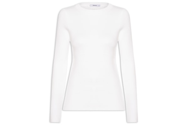 Blusa Feminina Tricot Peluciado – Off White