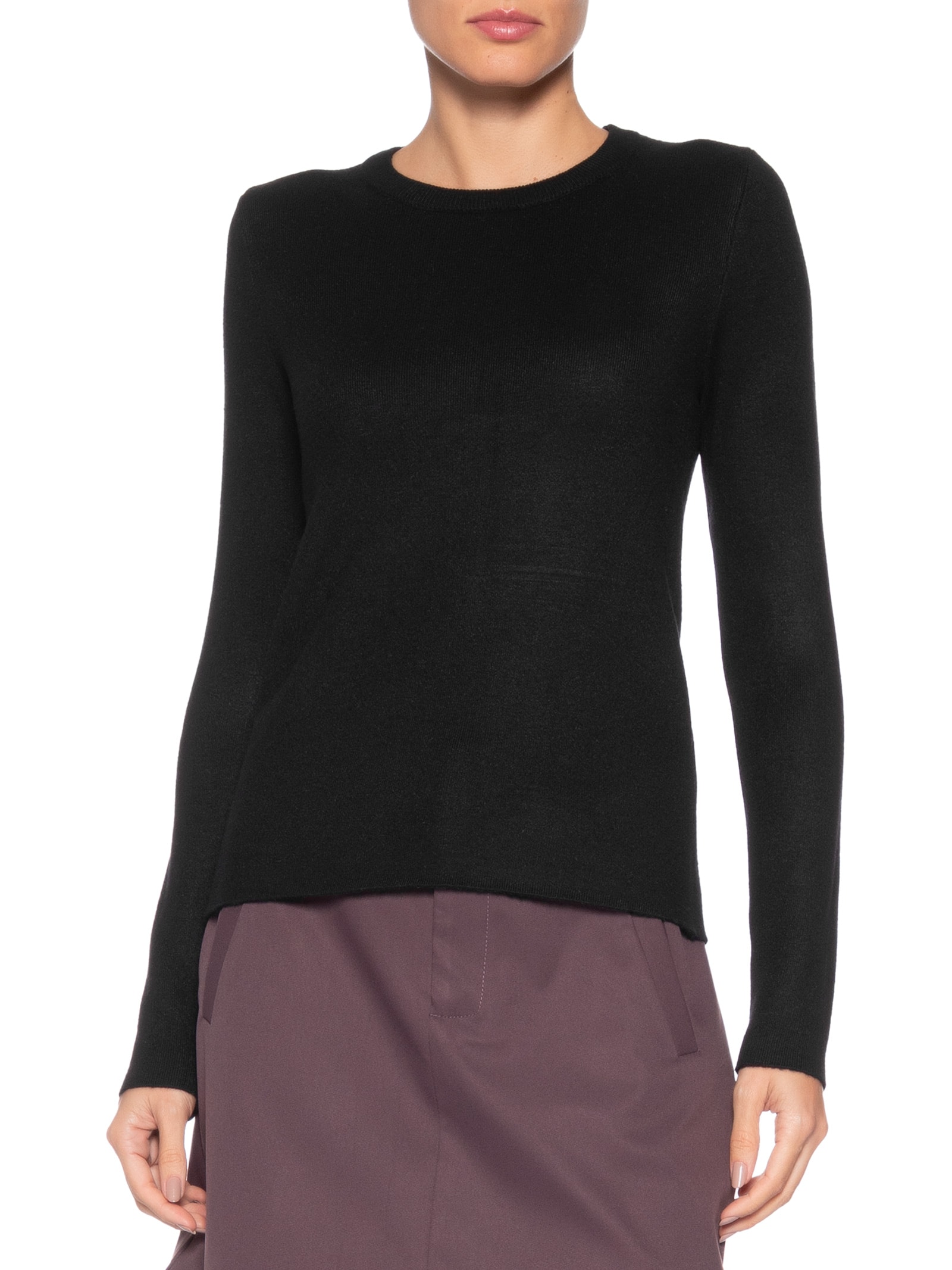 Blusa Feminina Tricot Peluciado – Preto Basiq