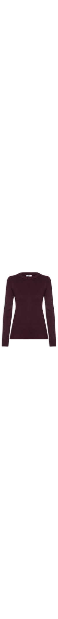 Blusa Feminina Tricot Peluciado – Vermelho