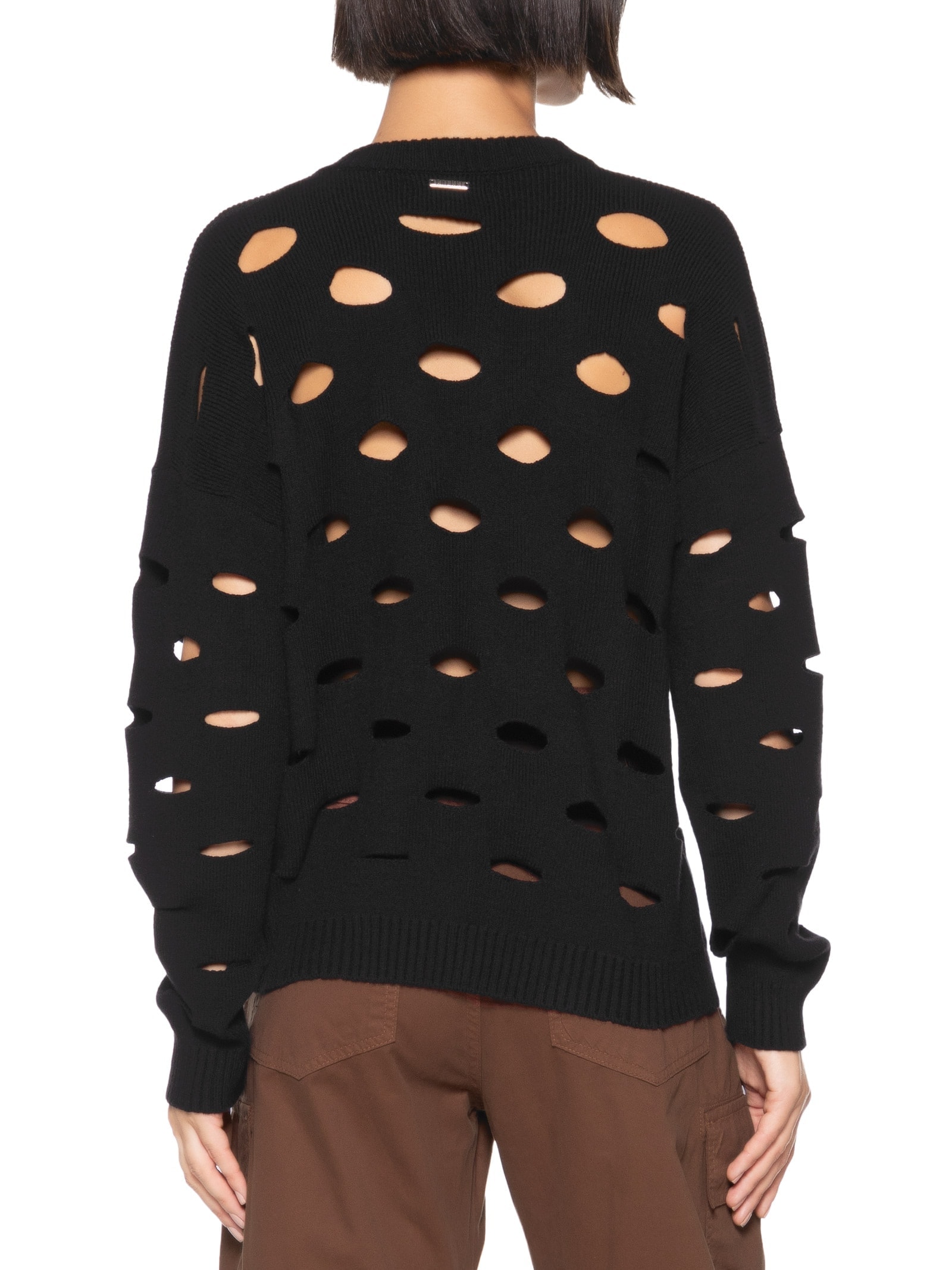 Blusa Feminina Tricot Preto Colcci