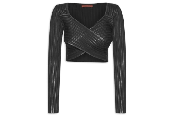 Blusa Feminina Tricot - Preto