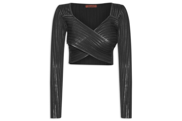 Blusa Feminina Tricot - Preto
