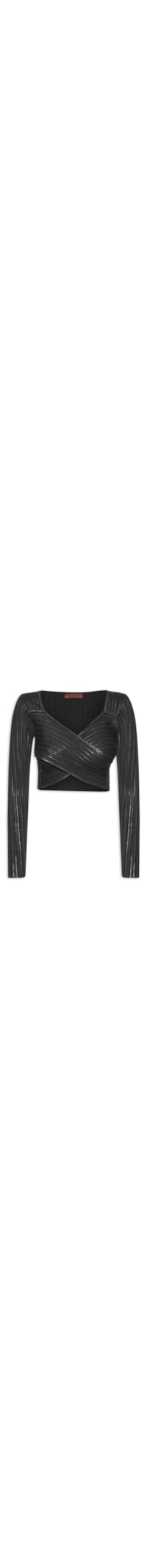 Blusa Feminina Tricot - Preto
