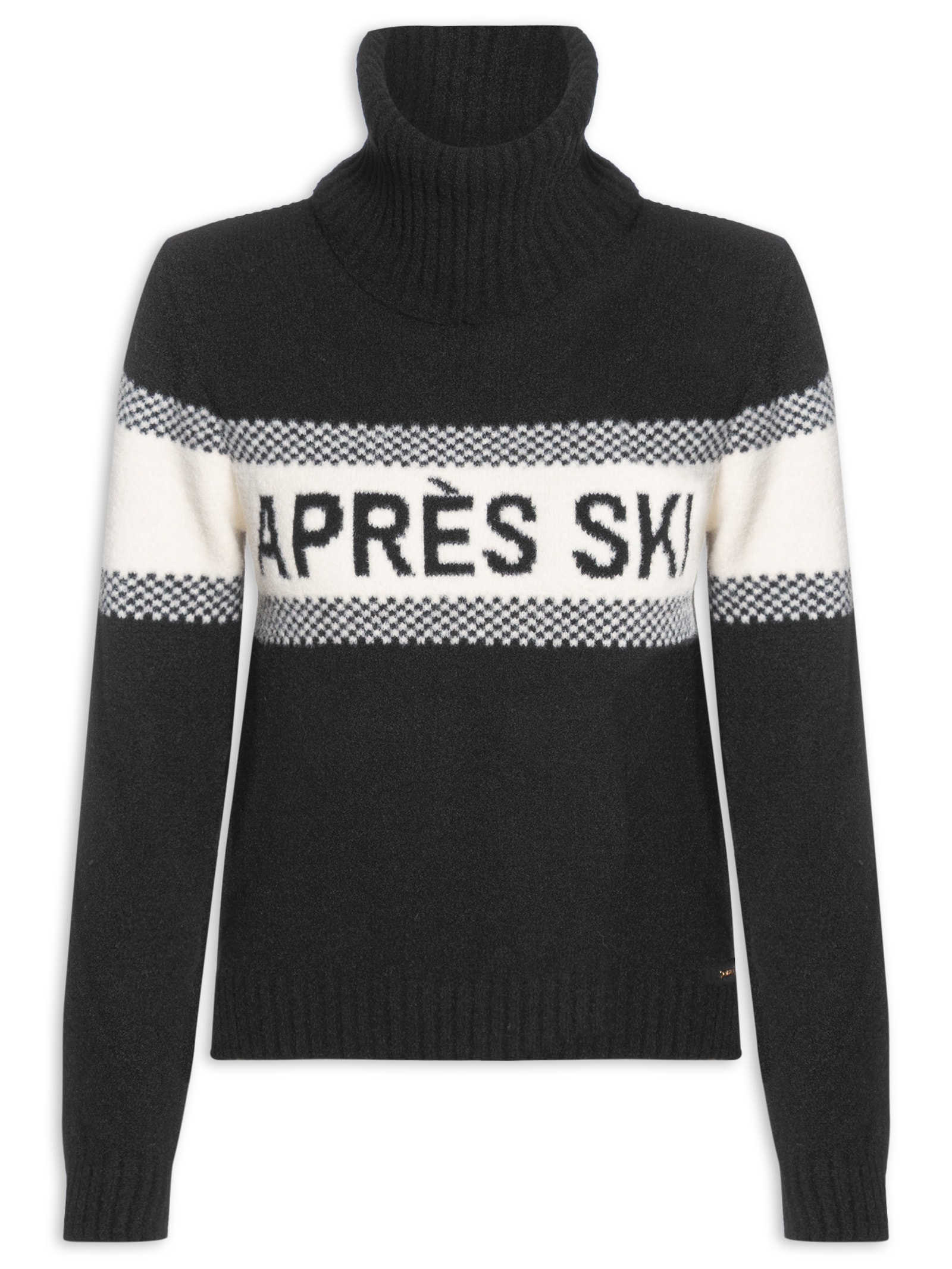 Blusa Feminina Tricot Preto Anselmi