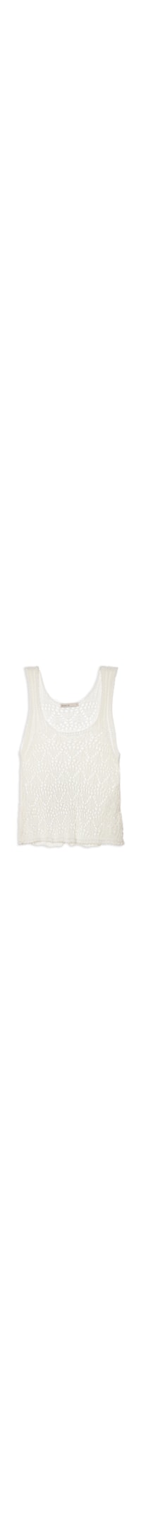 Blusa Feminina Tricot Rendada - Branco