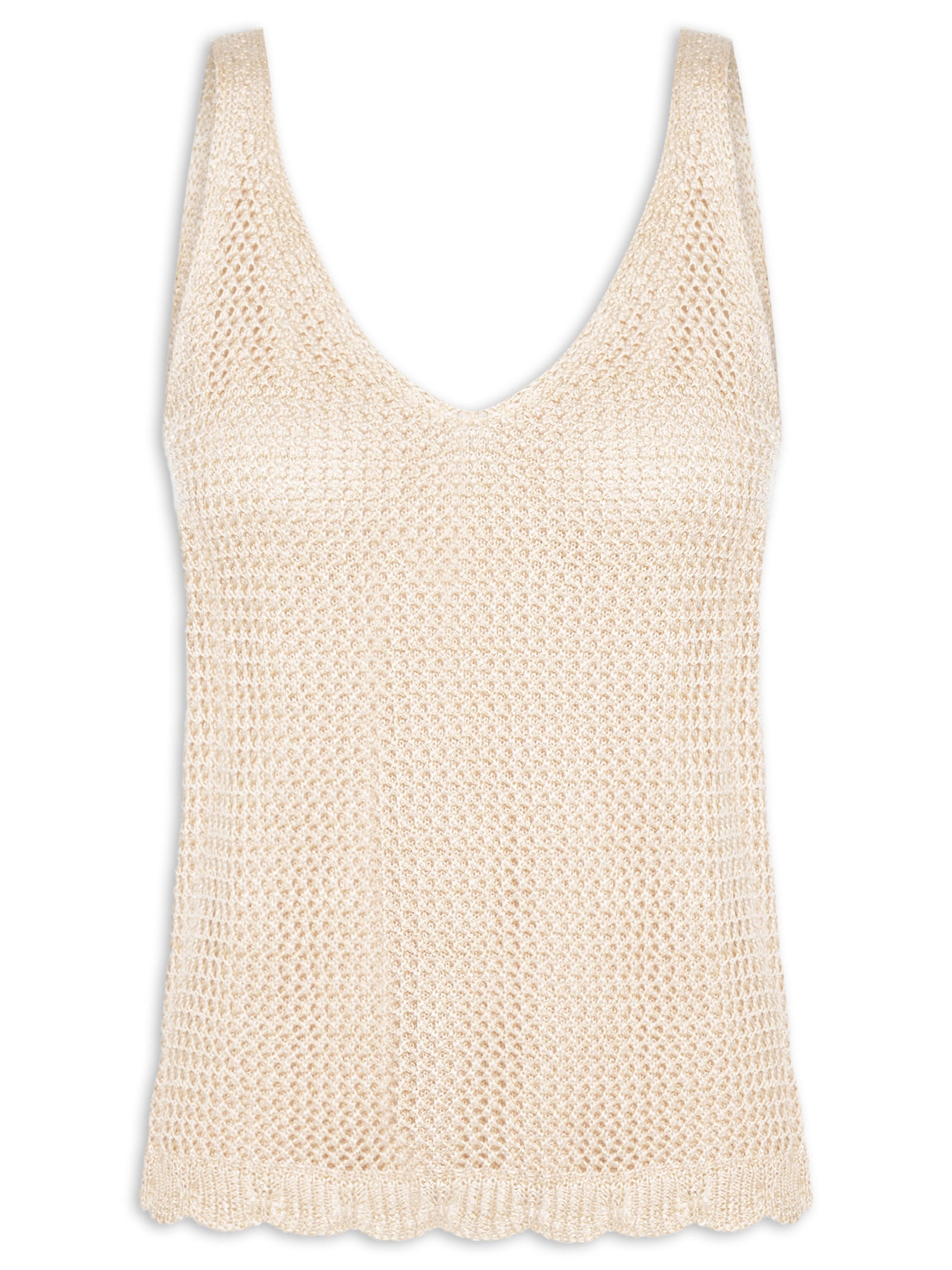 Blusa Feminina Tricot Telada Lurex – Dourado Dress To