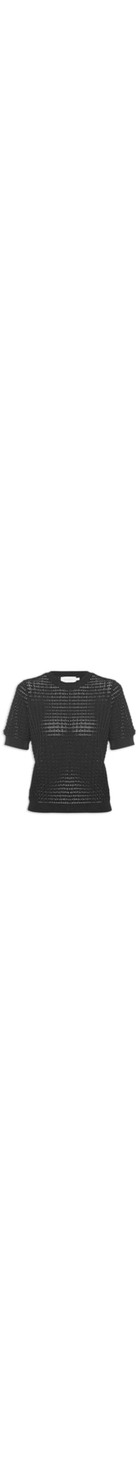 Blusa Feminina Tricot Textura - Preto