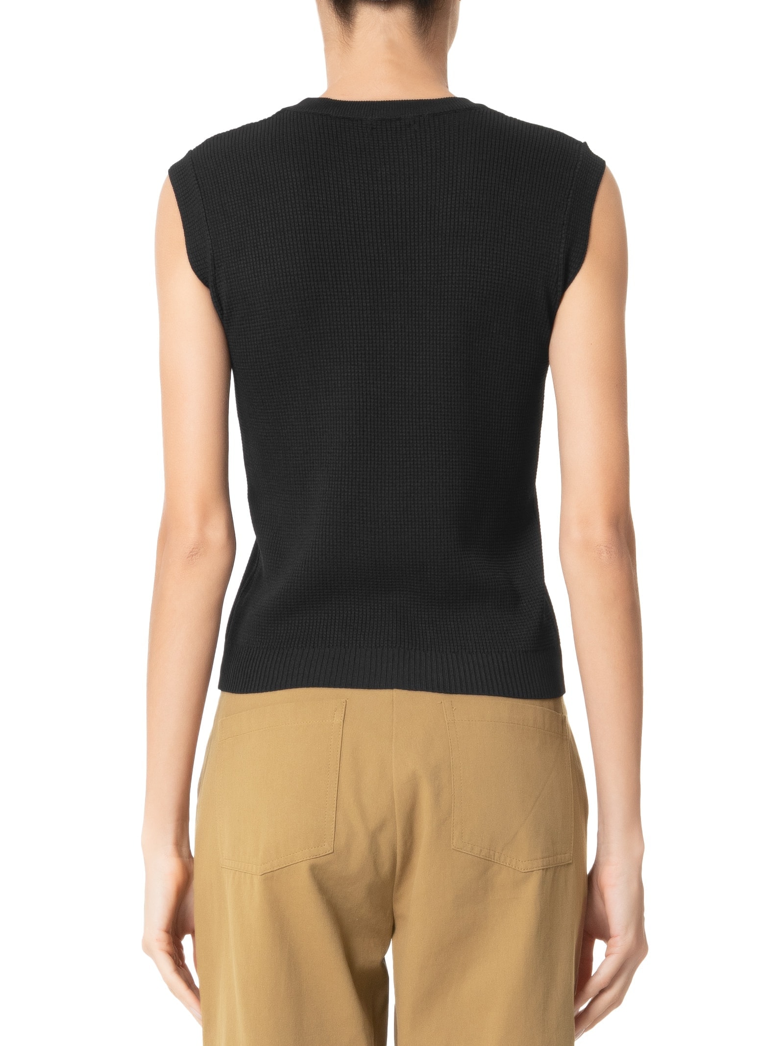 Blusa Feminina Tricot Texturizada Preto Basiq