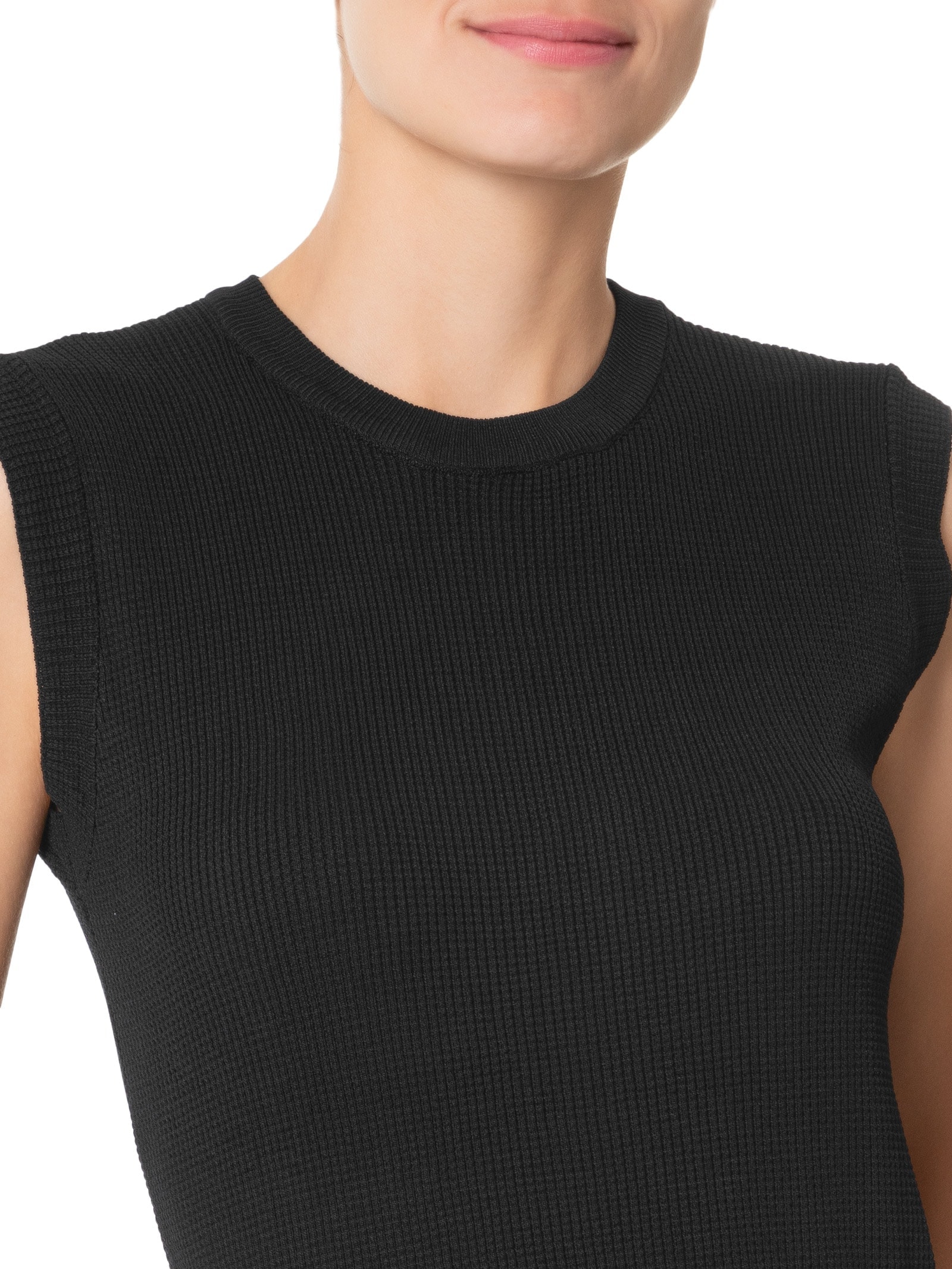 Blusa Feminina Tricot Texturizada Preto Basiq