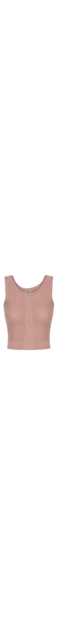 Blusa Feminina Tricot Texturizada - Rosa