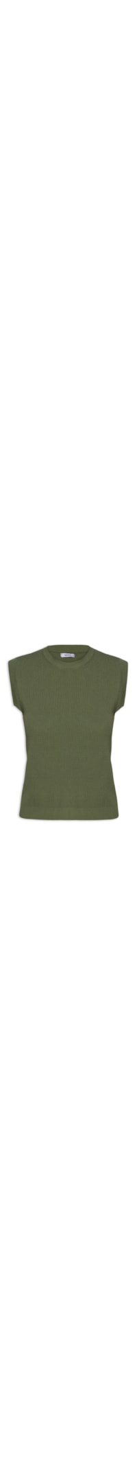Blusa Feminina Tricot Texturizada - Verde
