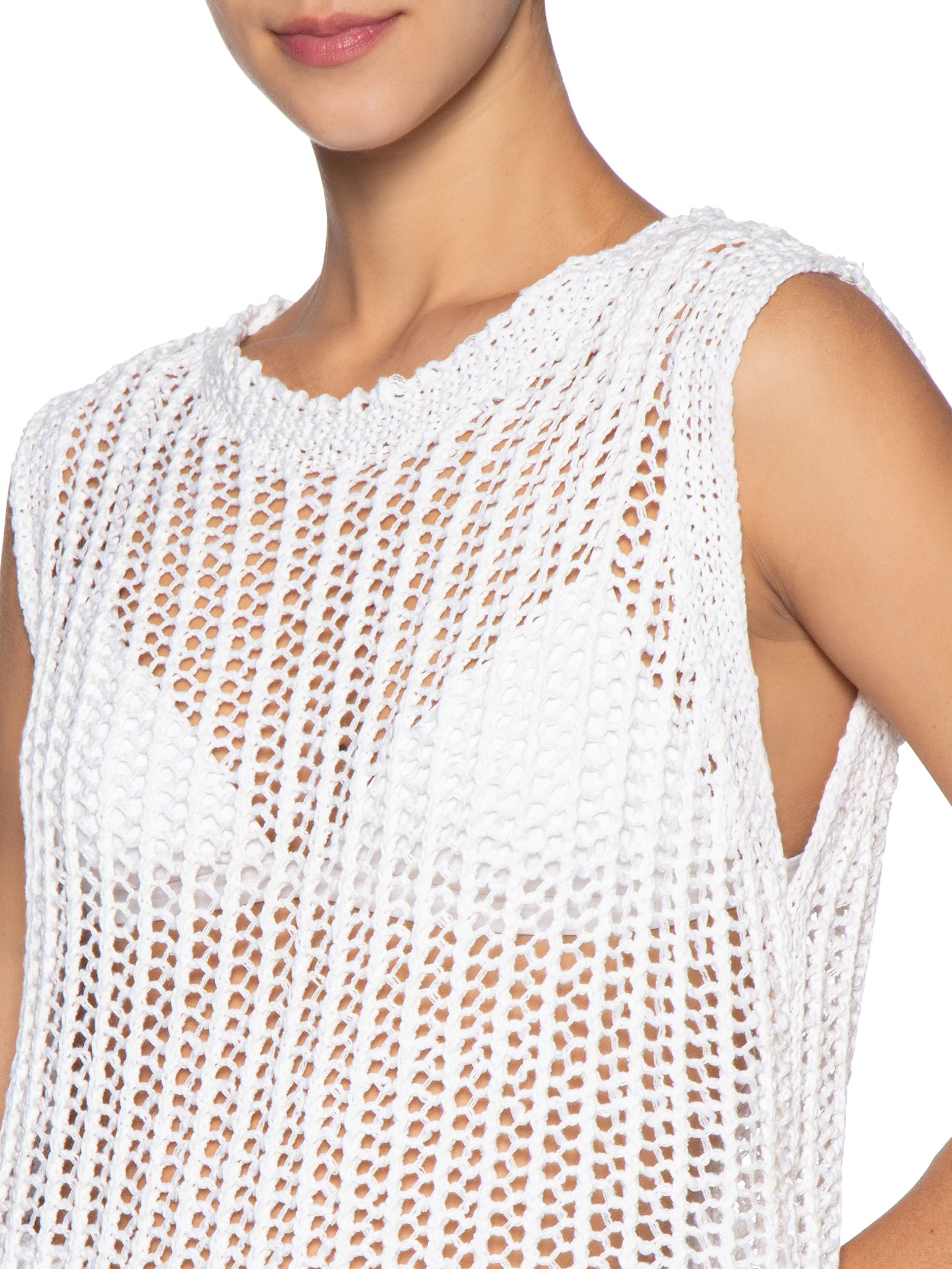 Blusa Feminina Tricot – Branco Cia Marítima