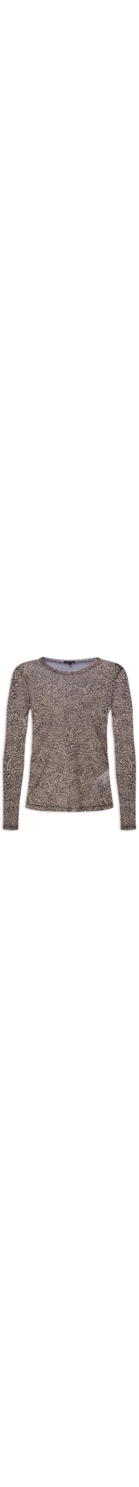Blusa Feminina Tule Bicho - Animal Print