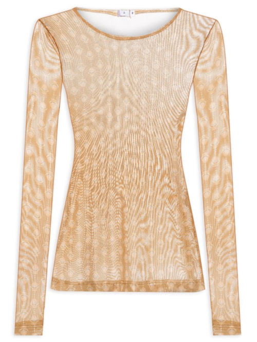 Blusa Feminina Tule Cassis – Marrom