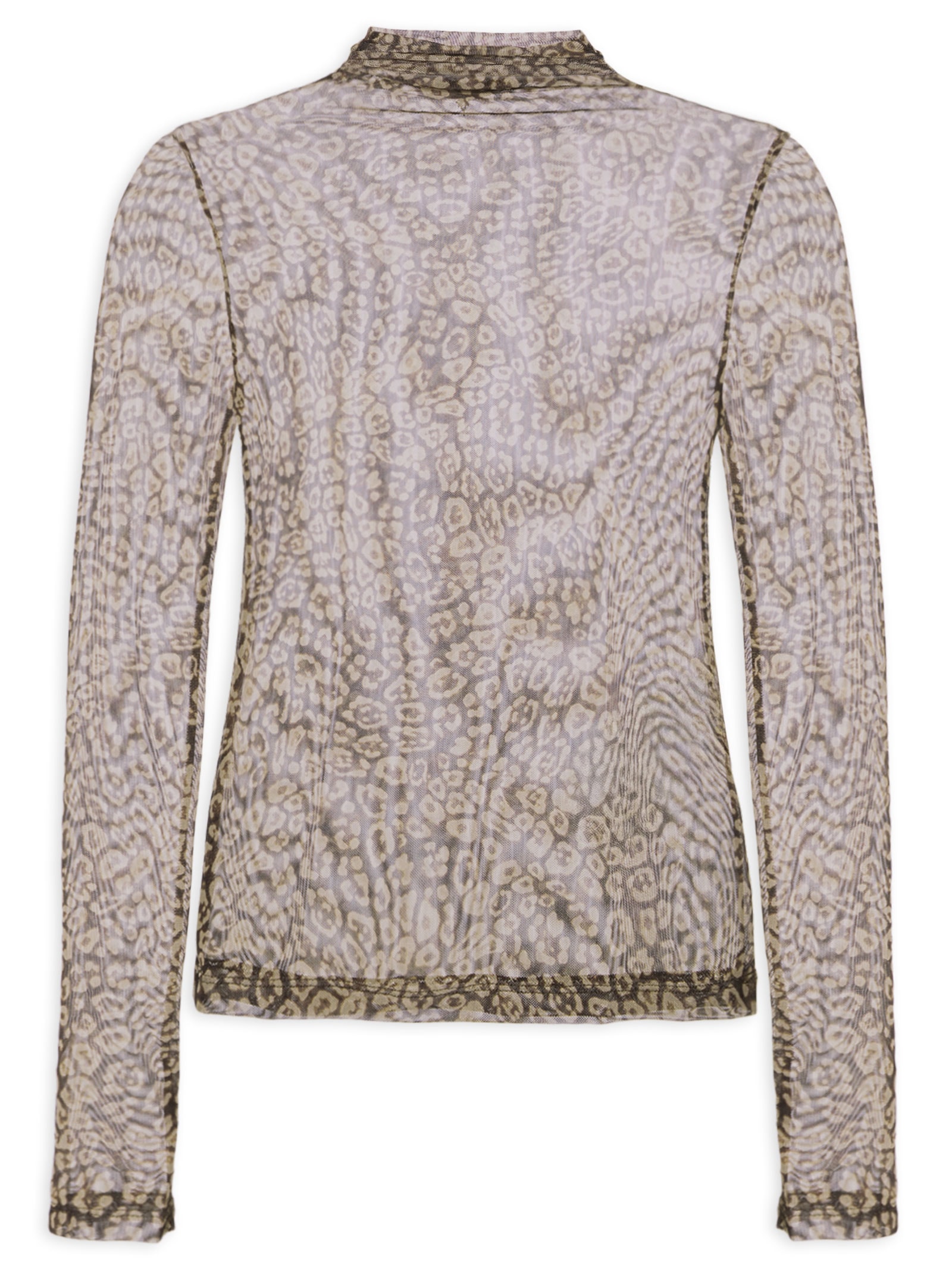 Blusa Feminina Tule Dalil Marrom Le Lis