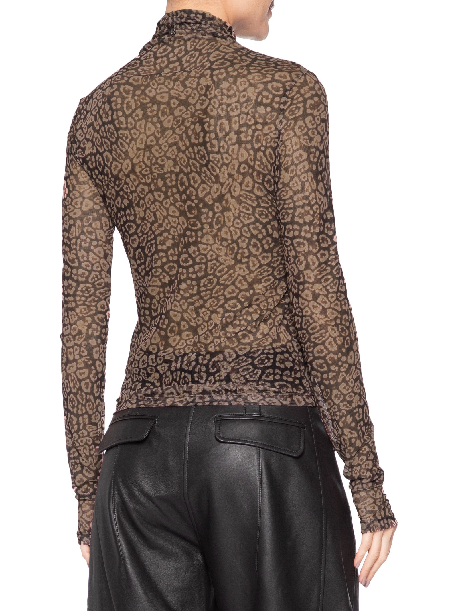 Blusa Feminina Tule Dalil Marrom Le Lis