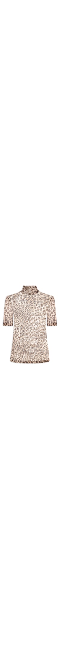Blusa Feminina Tule Est Onça Jungle Color - Animal Print