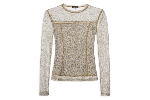 Blusa Feminina Tule Estampa Onça Duo Oasis e Mink - Verde