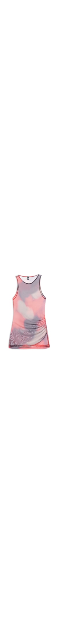 Blusa Feminina Tule Estampado - Vermelho