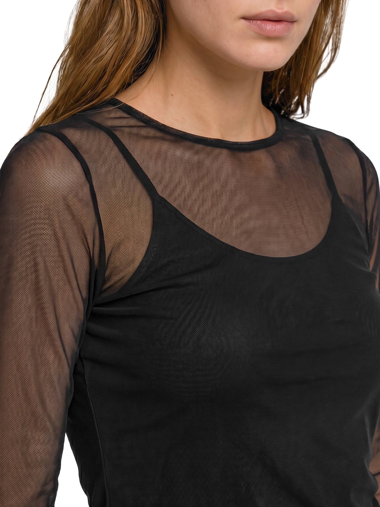 Blusa Feminina Tule Flex – Preto Lez A Lez