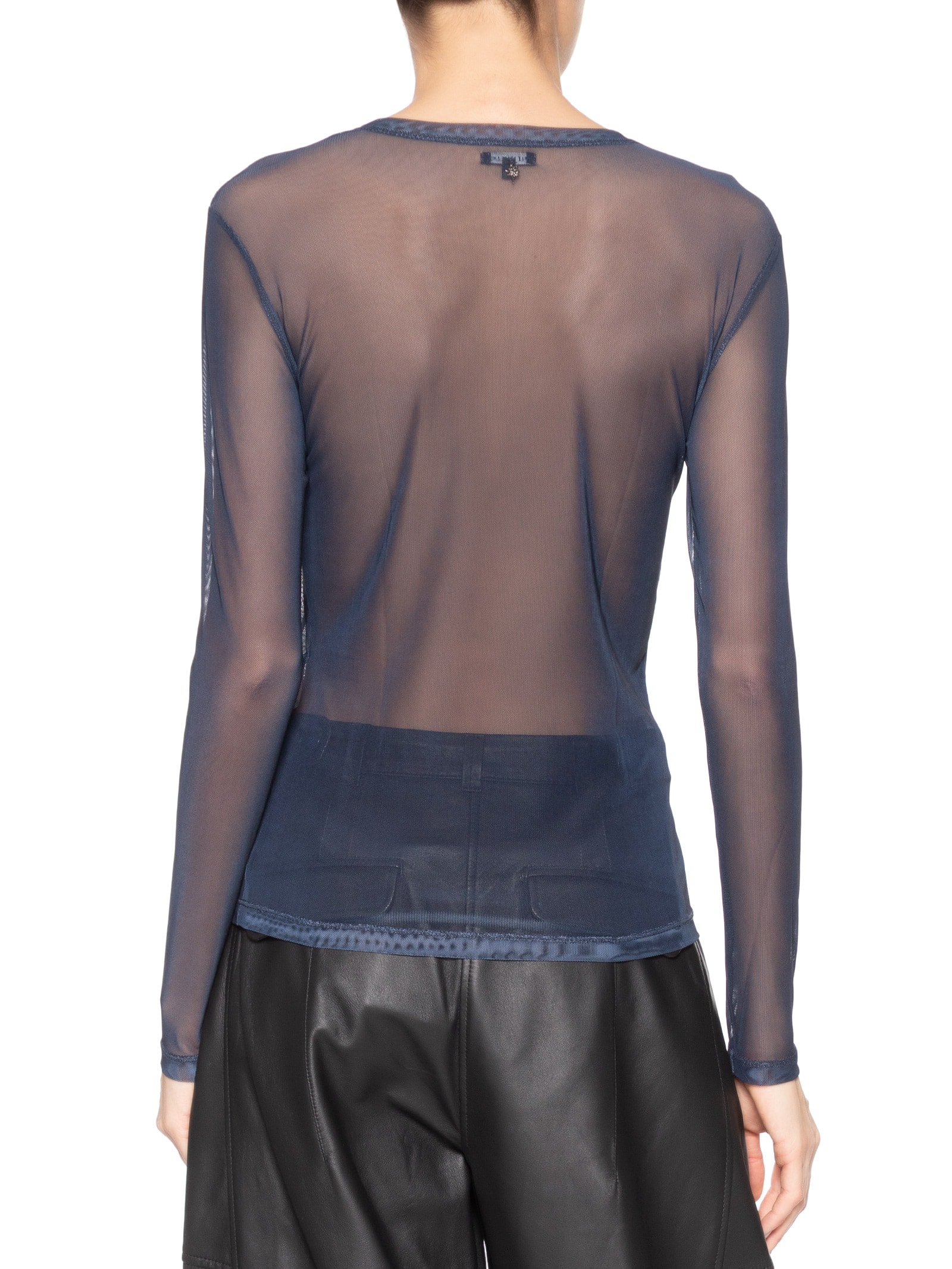 Blusa Feminina Tule Joana III Azul Le Lis