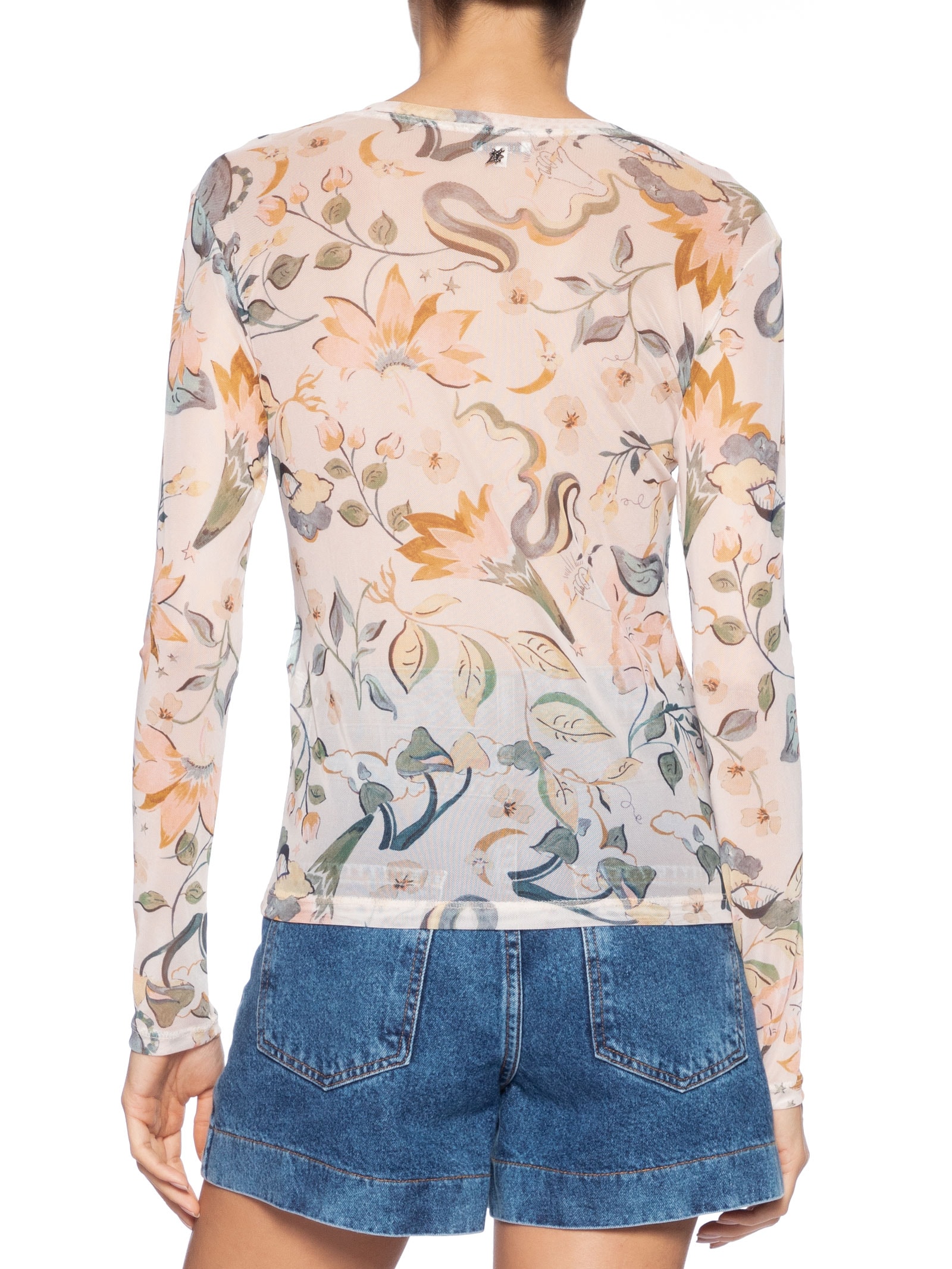 Blusa Feminina Tule Joana Mystic Off White Le Lis