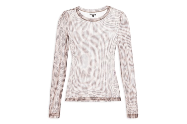 Blusa Feminina Tule Joana Onça - Marrom