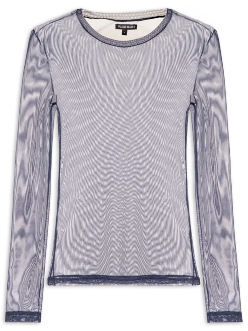Blusa Feminina Tule Joana – Azul