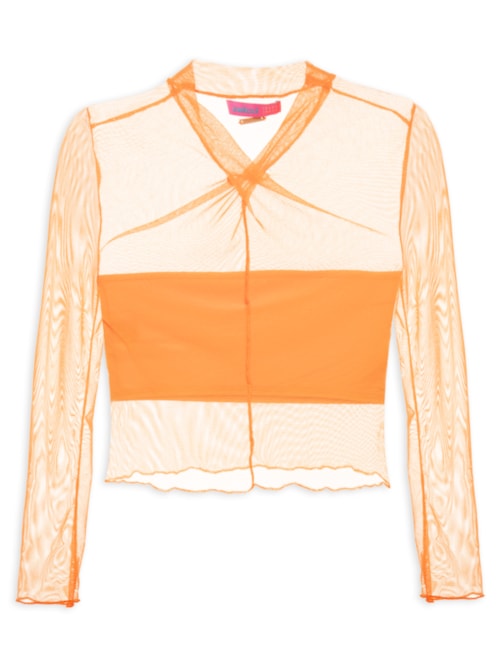 Blusa Feminina Tule – Laranja