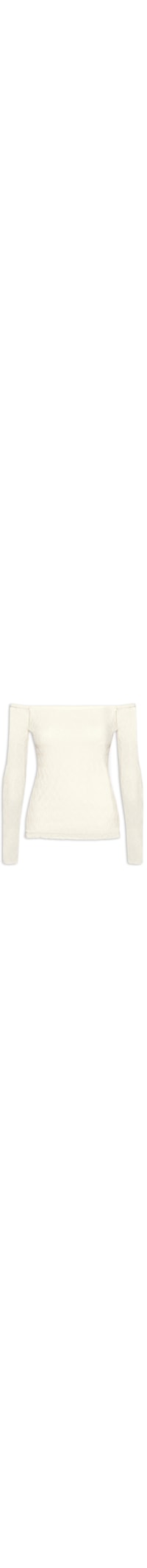 Blusa Feminina Tule - Off White