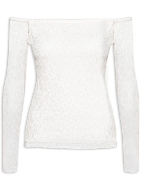 Blusa Feminina Tule – Off White