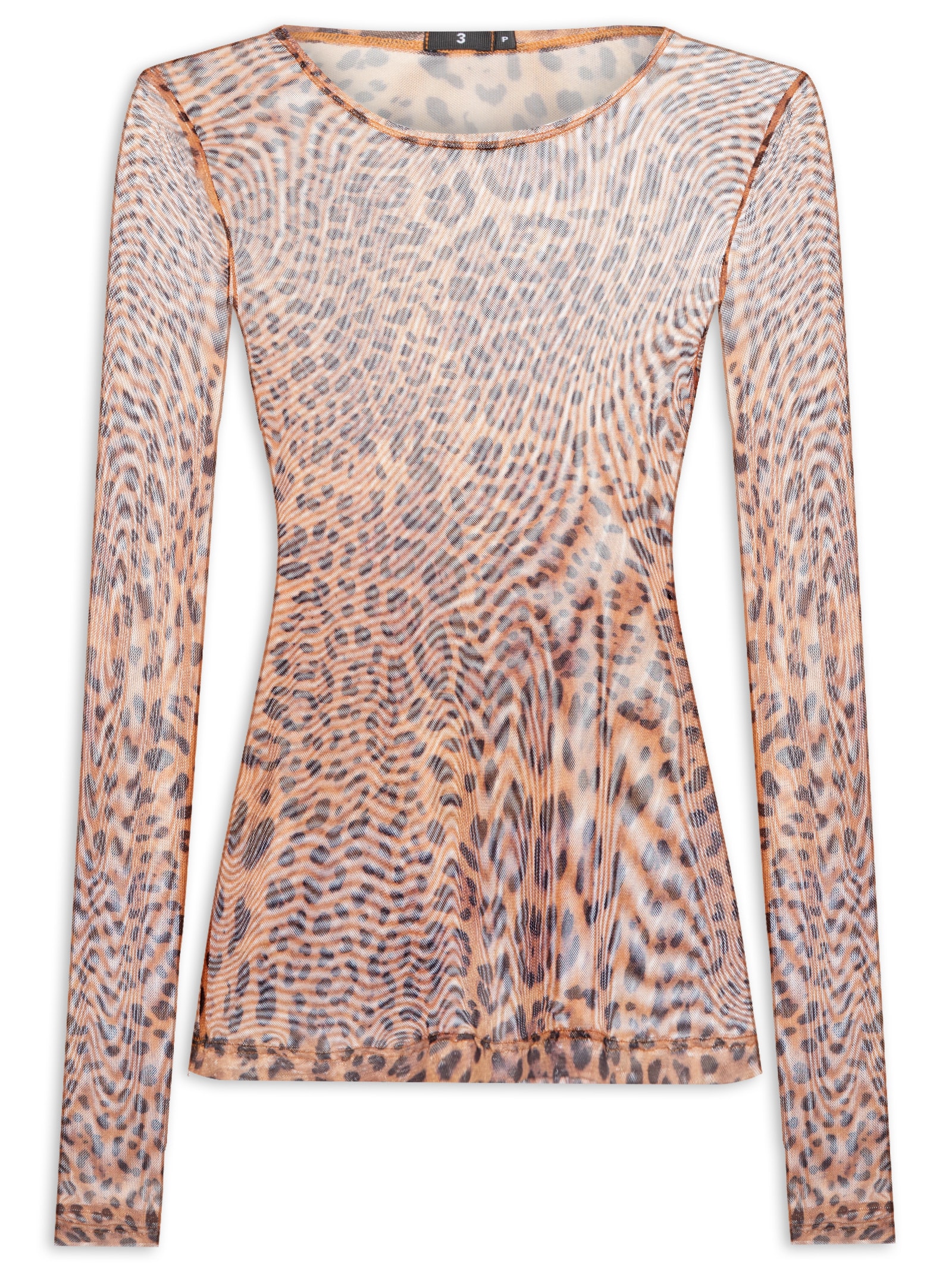 Loja 3 - Blusa Feminina Tule Onça - Animal Print