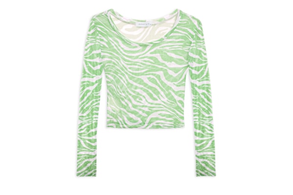 Blusa Feminina Tule Zebra - Verde