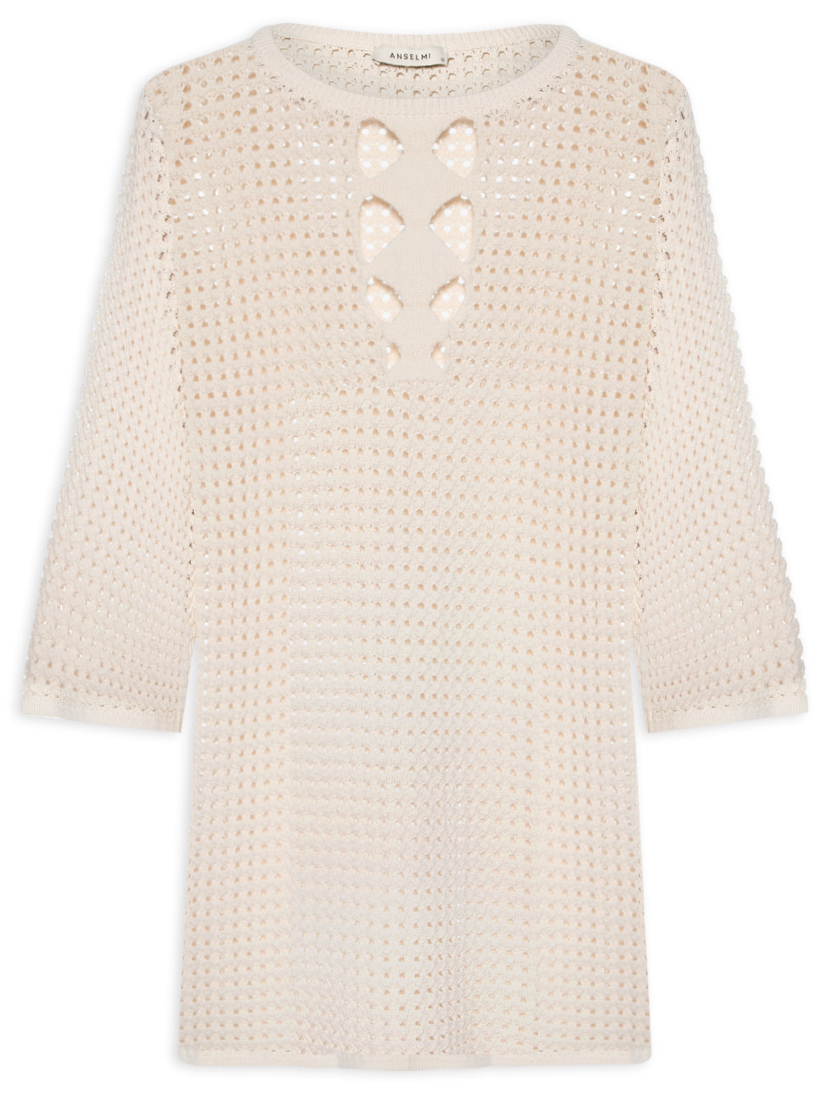 Blusa Feminina Túnica Bege Anselmi