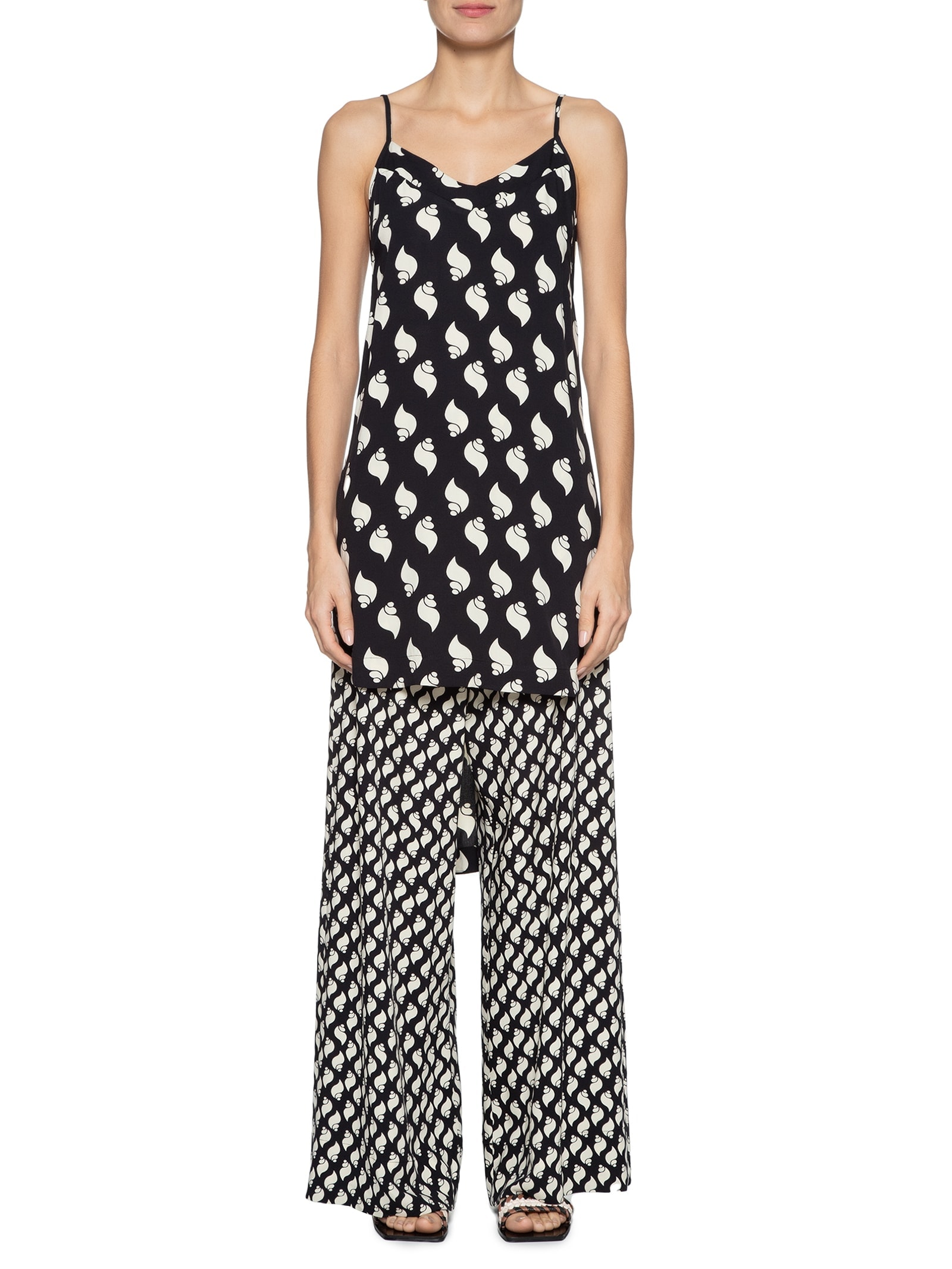 Blusa Feminina Túnica Crepe Litorânea Preto Dress To