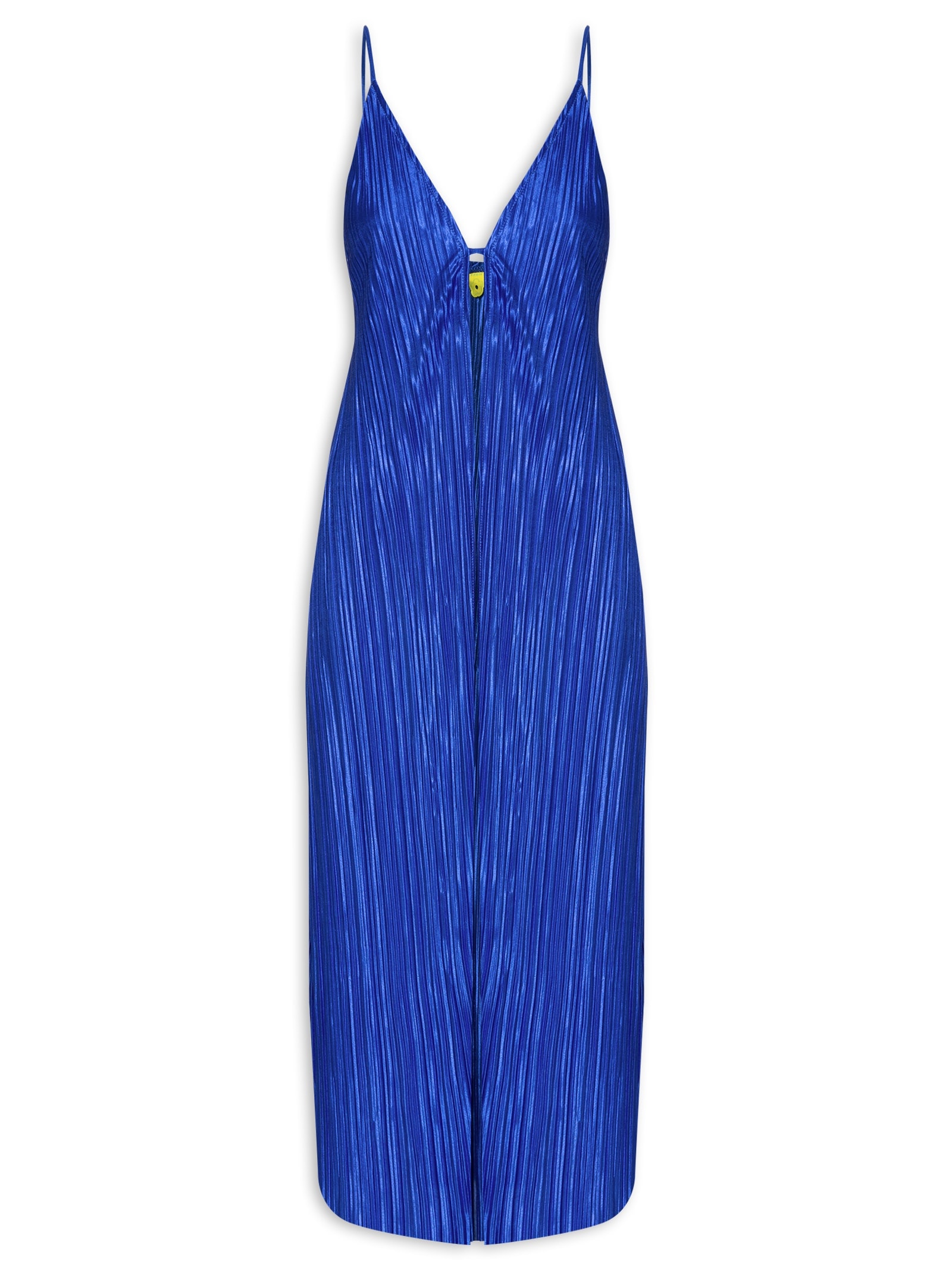 Blusa Feminina Túnica Plissada Azul Farm