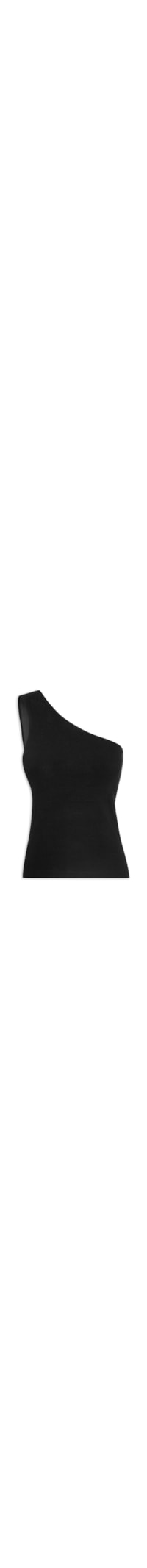 Blusa Feminina Um Ombro Só 360 - Preto